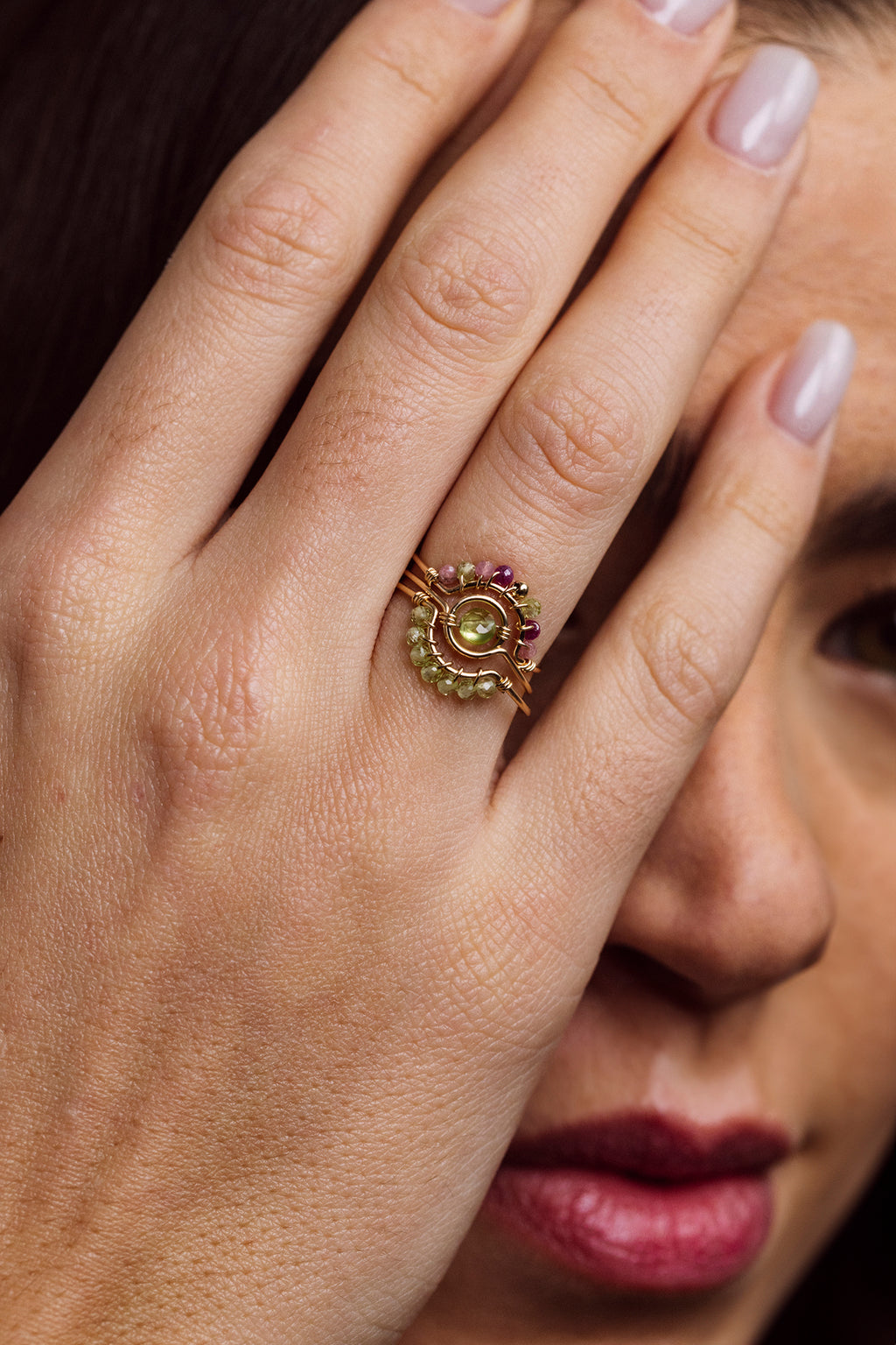 Frida Ring - Peridot