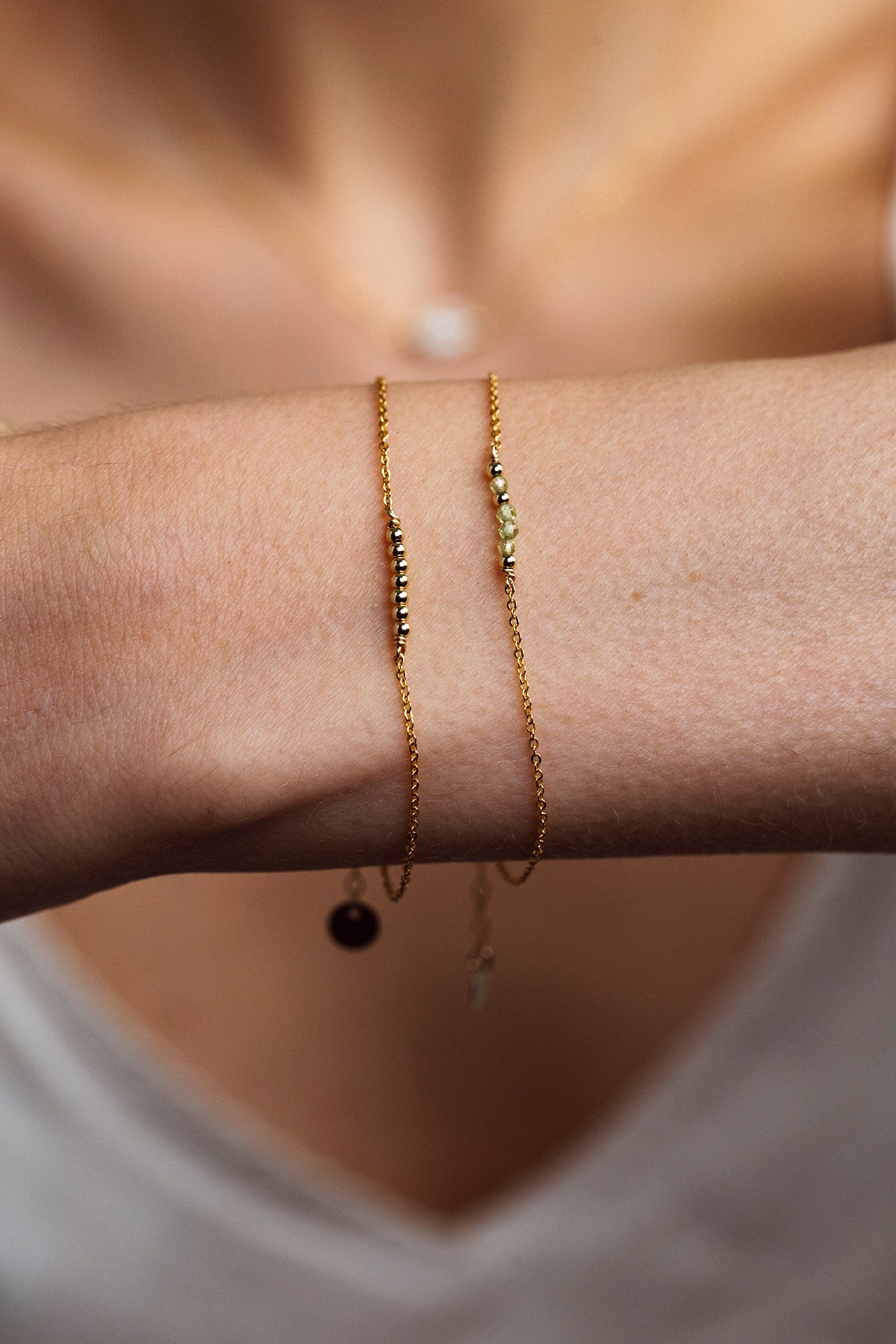 Thea Bracelet - Peridot