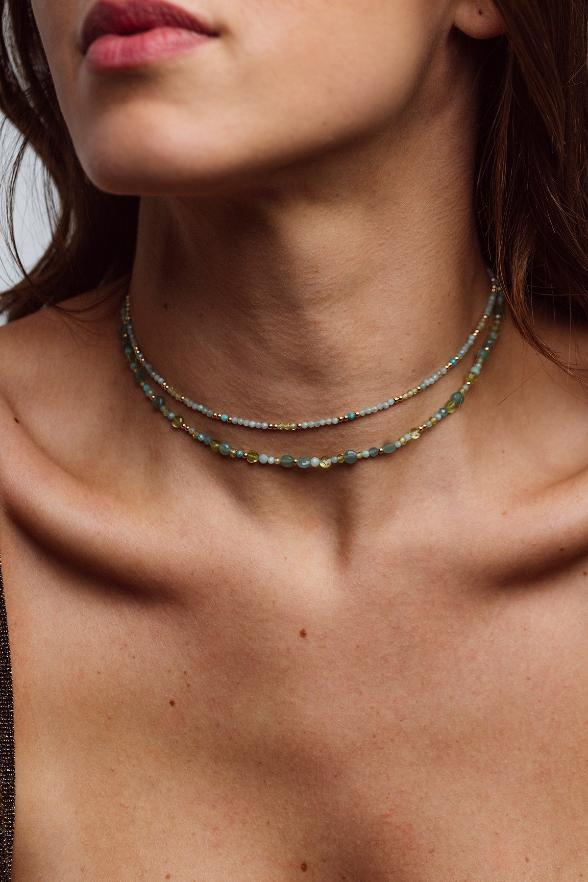 Bracelet - Queen Necklace - Mint Green