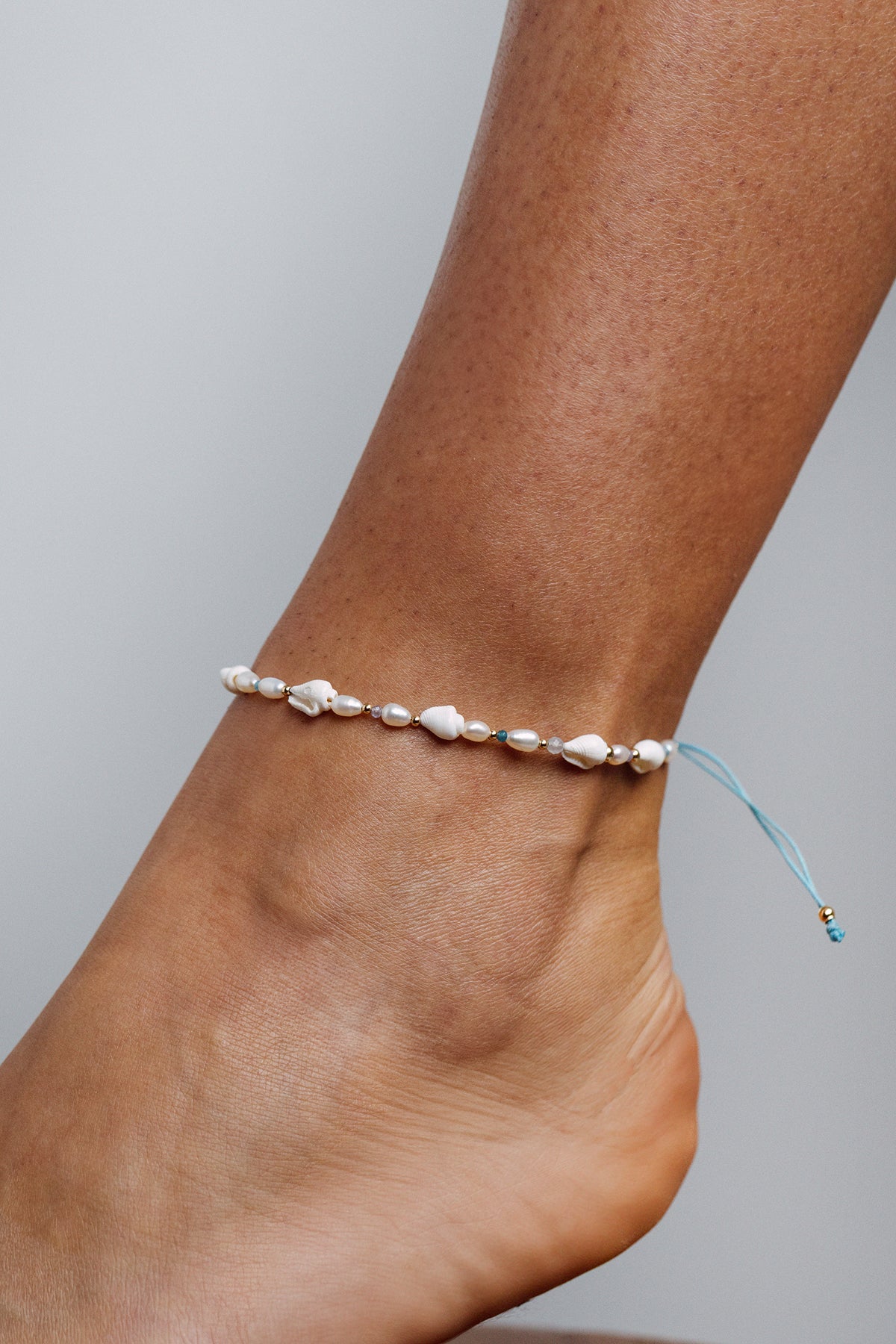 Venus Shell Necklace and Anklet Gift Set