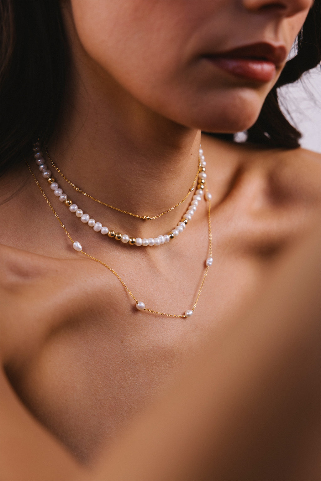 Lana necklace - Cultured pearl
