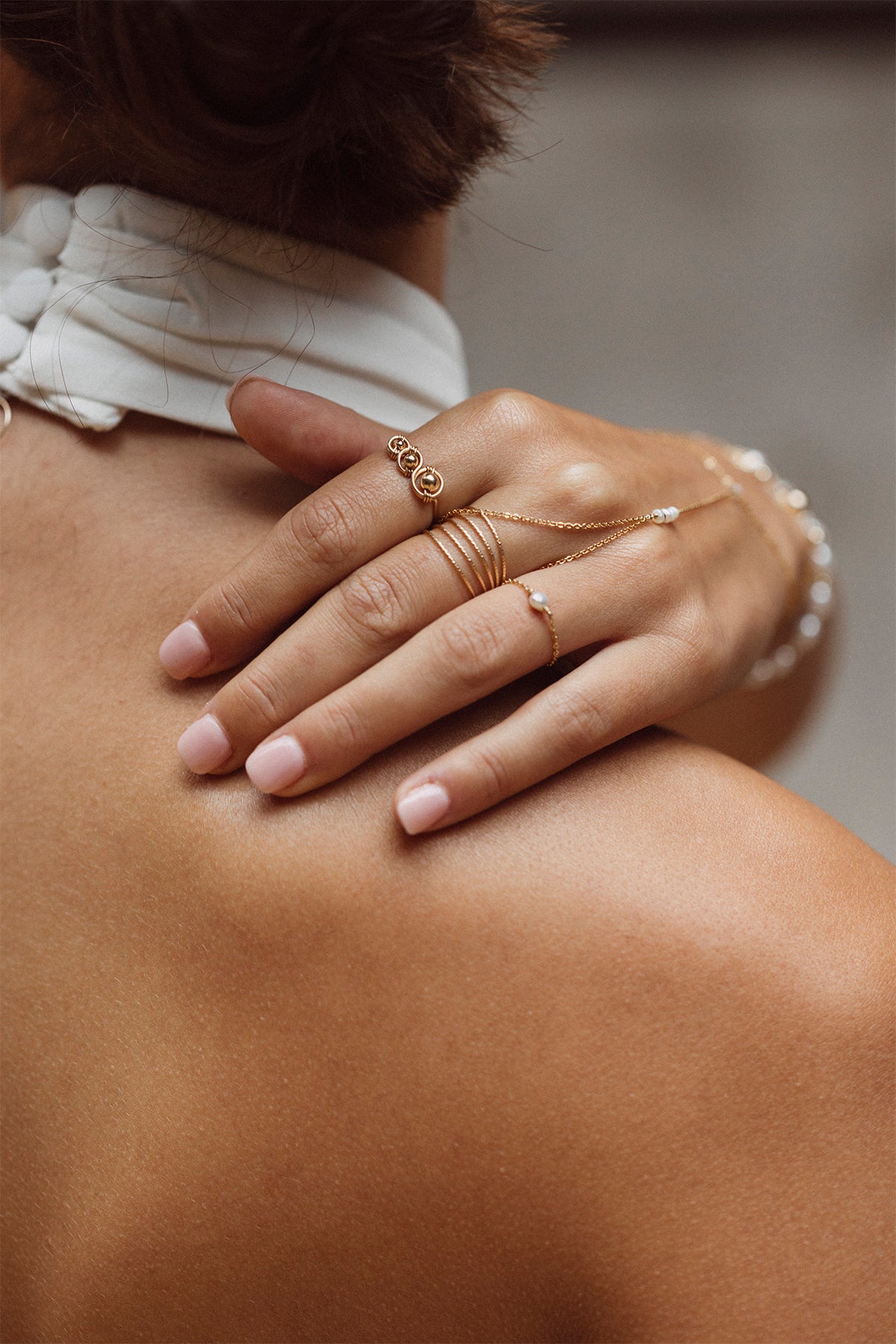 Amélia Triple Ring - Gold