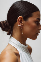 Stella ear cuff - Cultured pearl