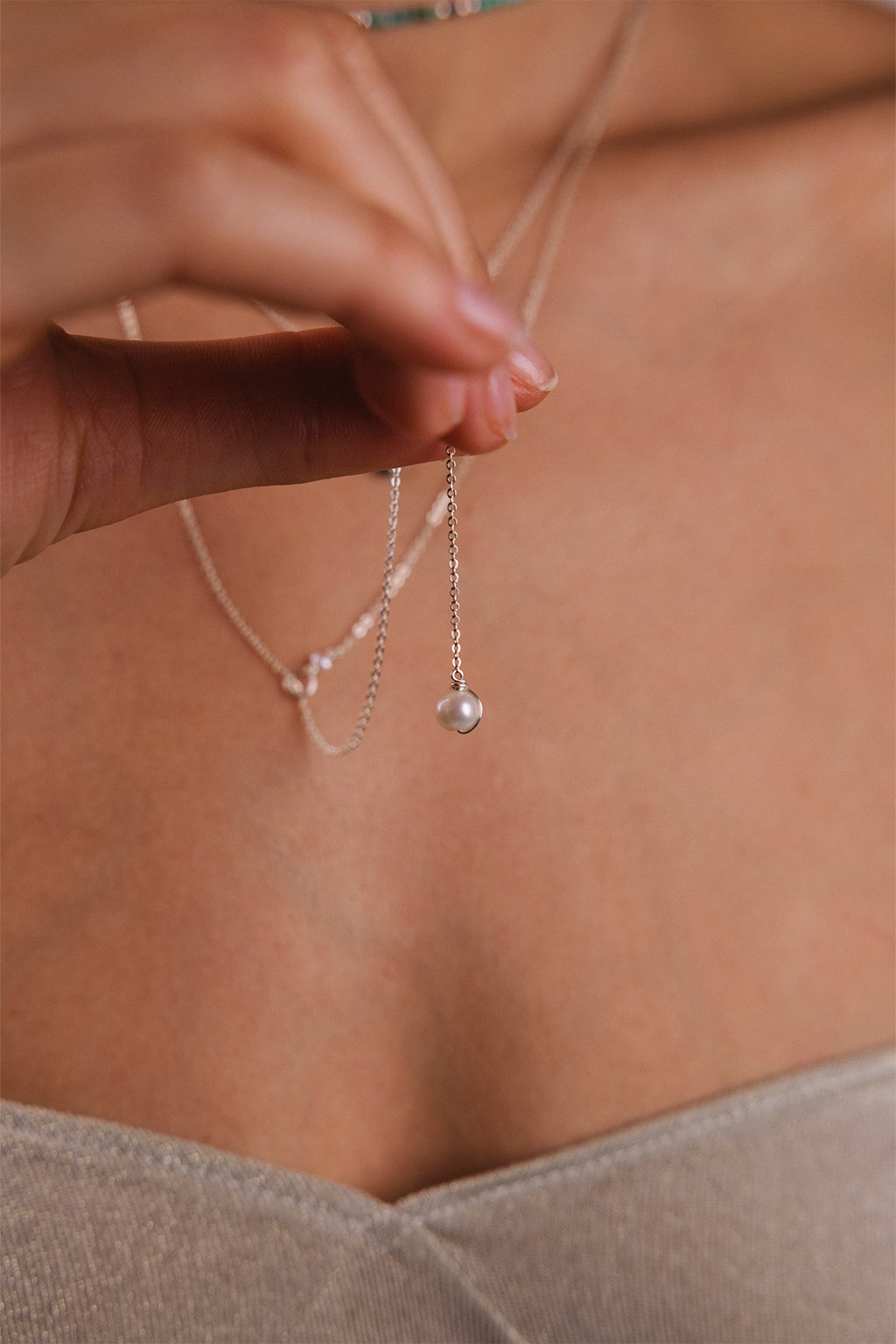 Vice Versa Necklace - Silver