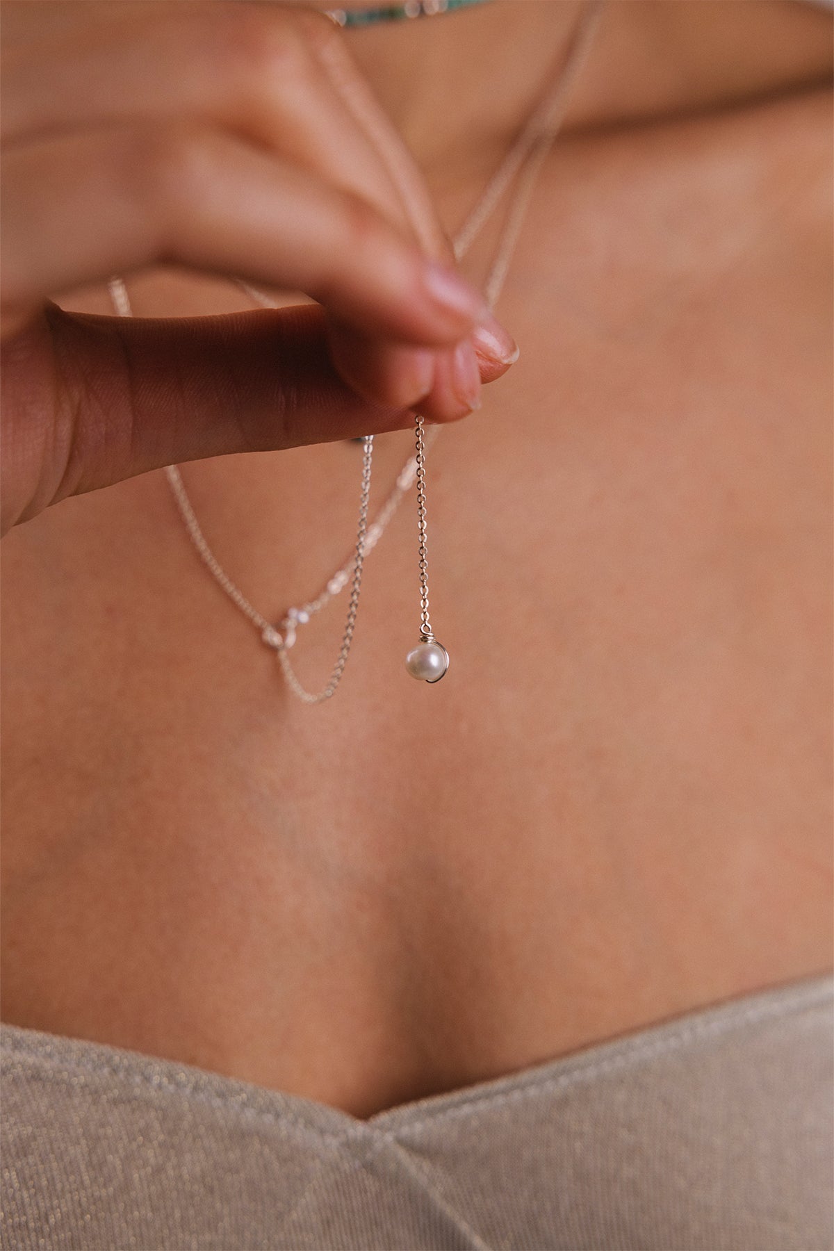 Vice Versa Necklace - Silver
