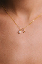Personalized letter necklace
