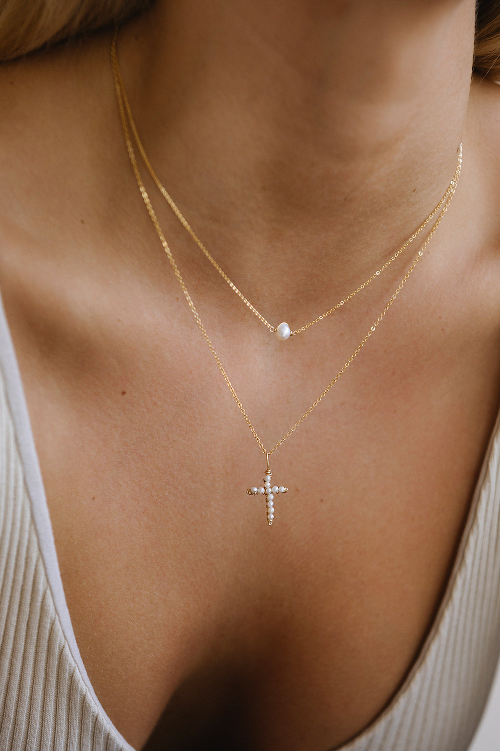 Vera Pendant - Cultured Pearl