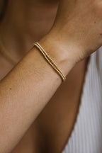 Double Queen Necklace-Bracelet - Gold