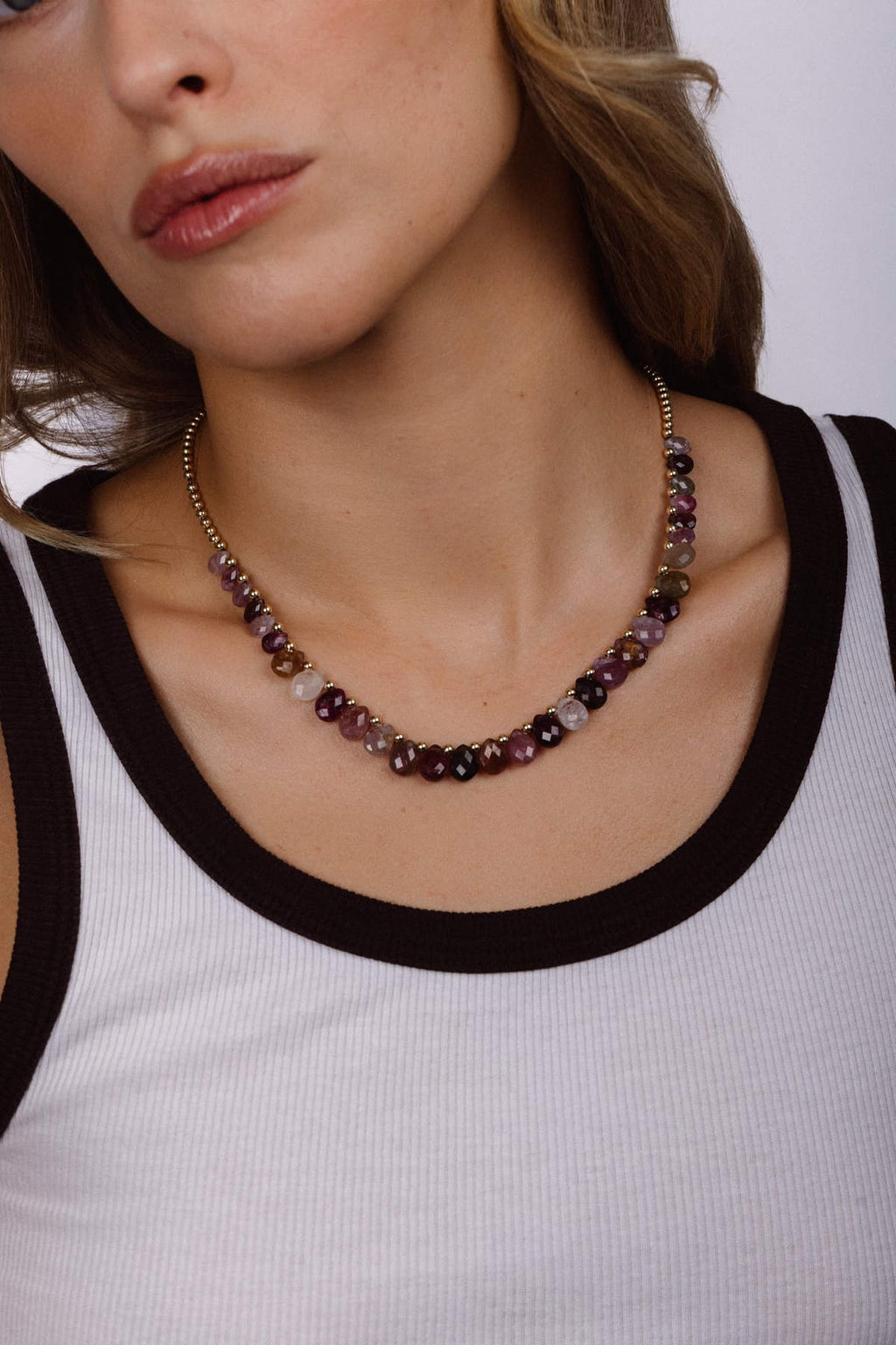 Rosalia Necklace - Spinel