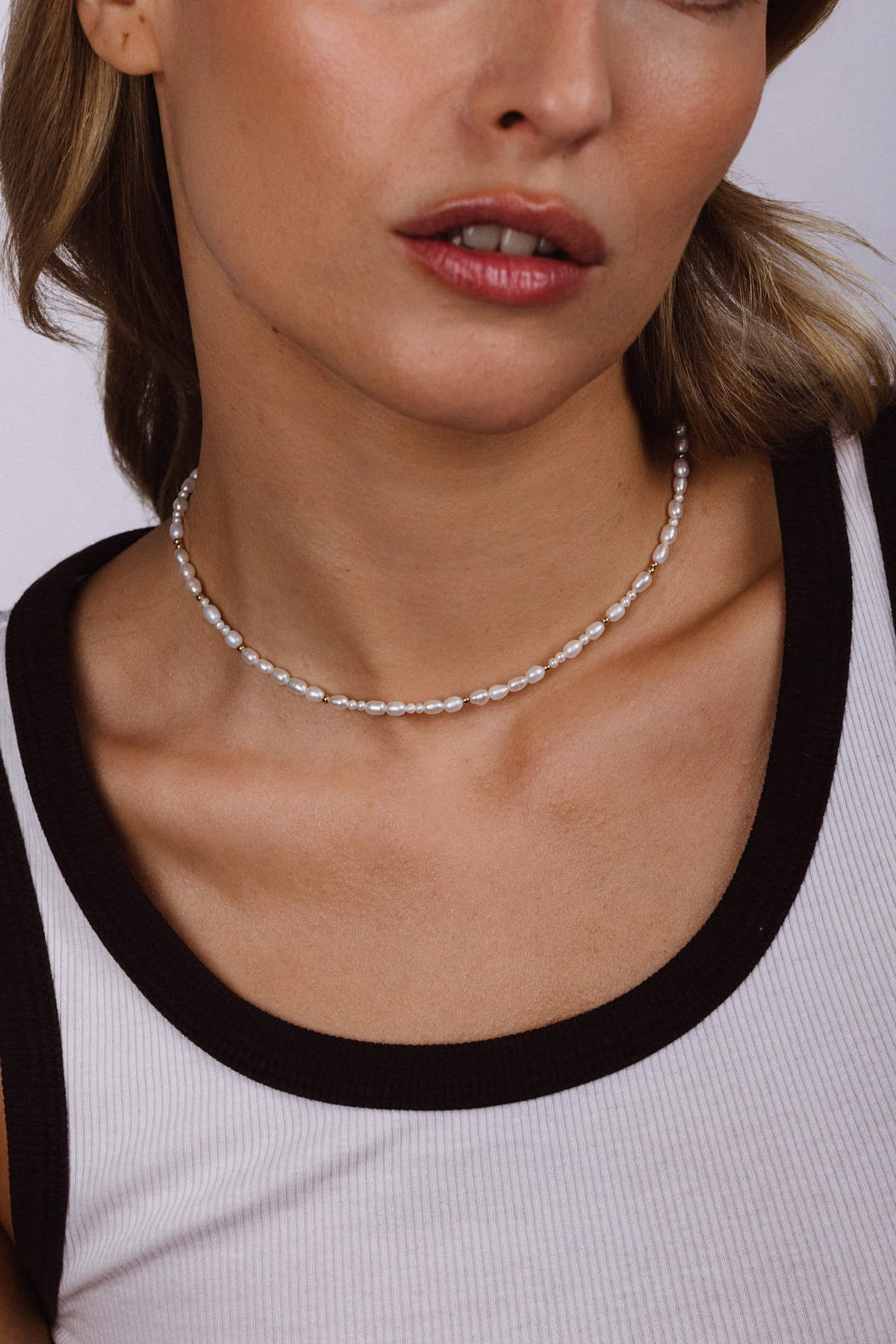 Necklace - Cultured pearls