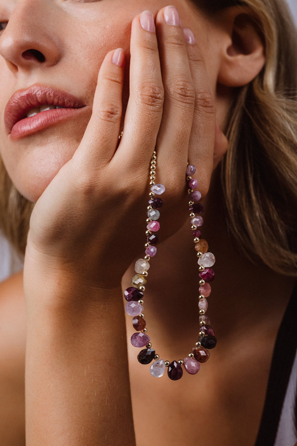 Rosalia Necklace - Spinel