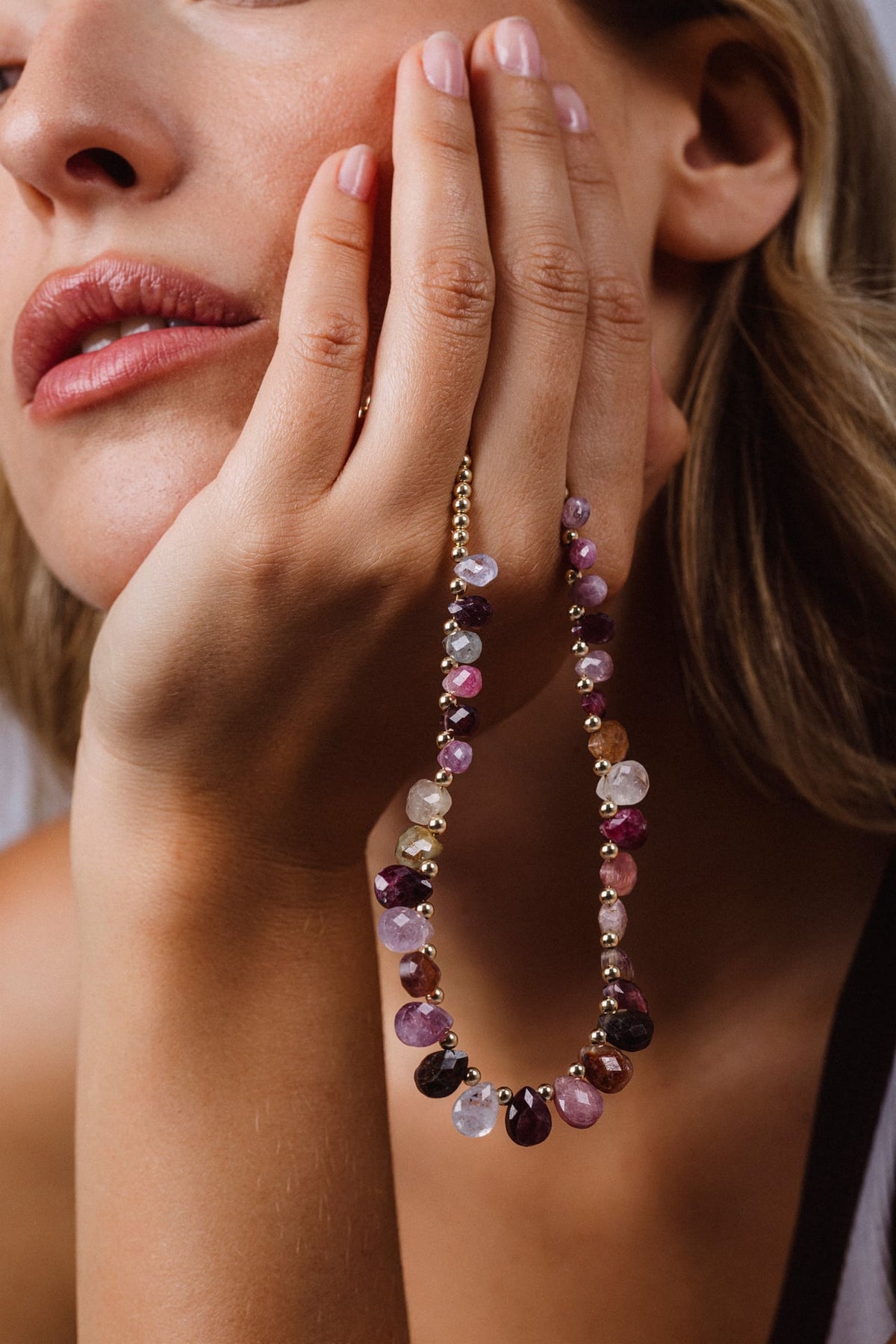 Rosalia Necklace - Spinel