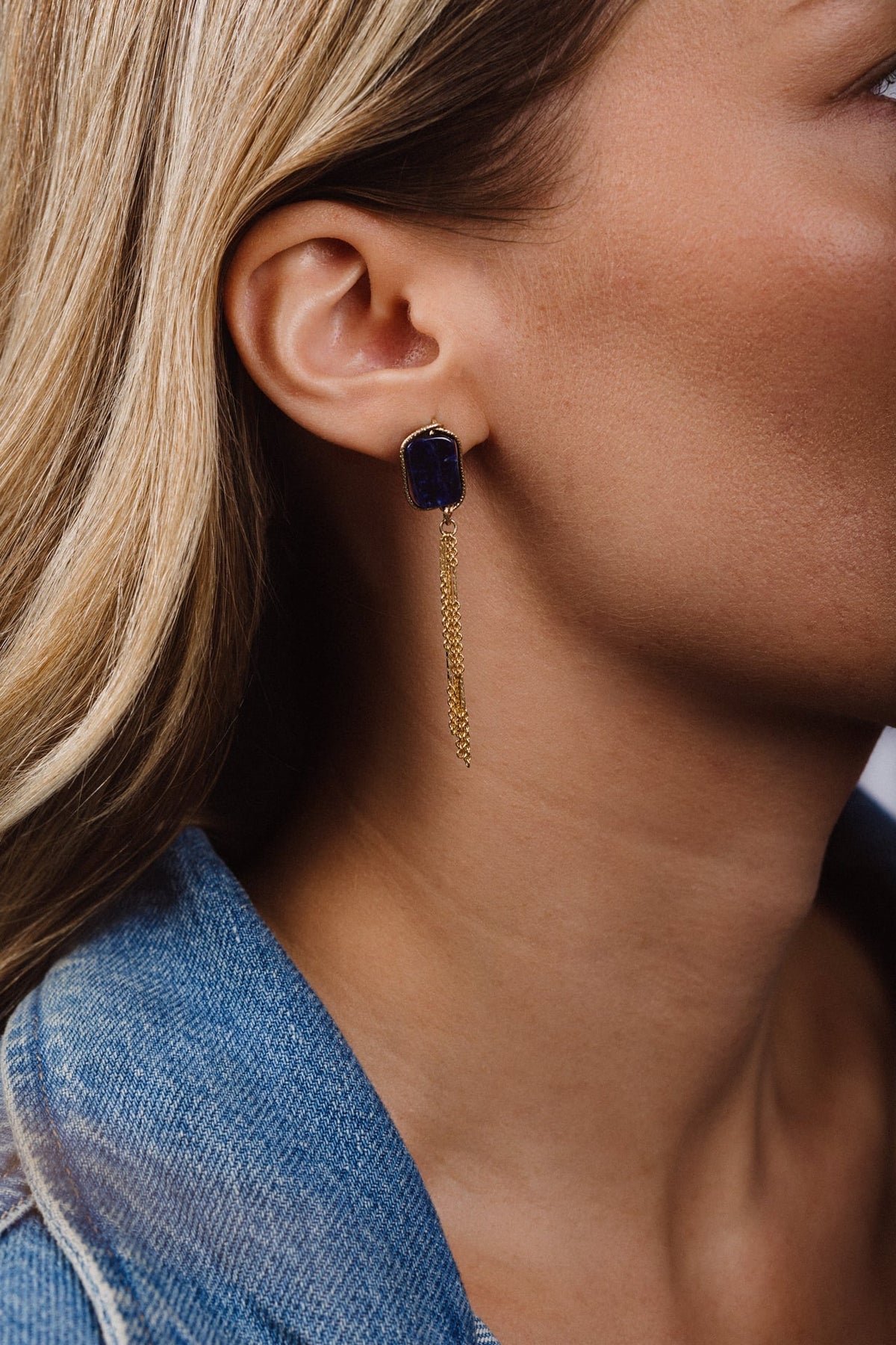 Louise Earrings - Chain