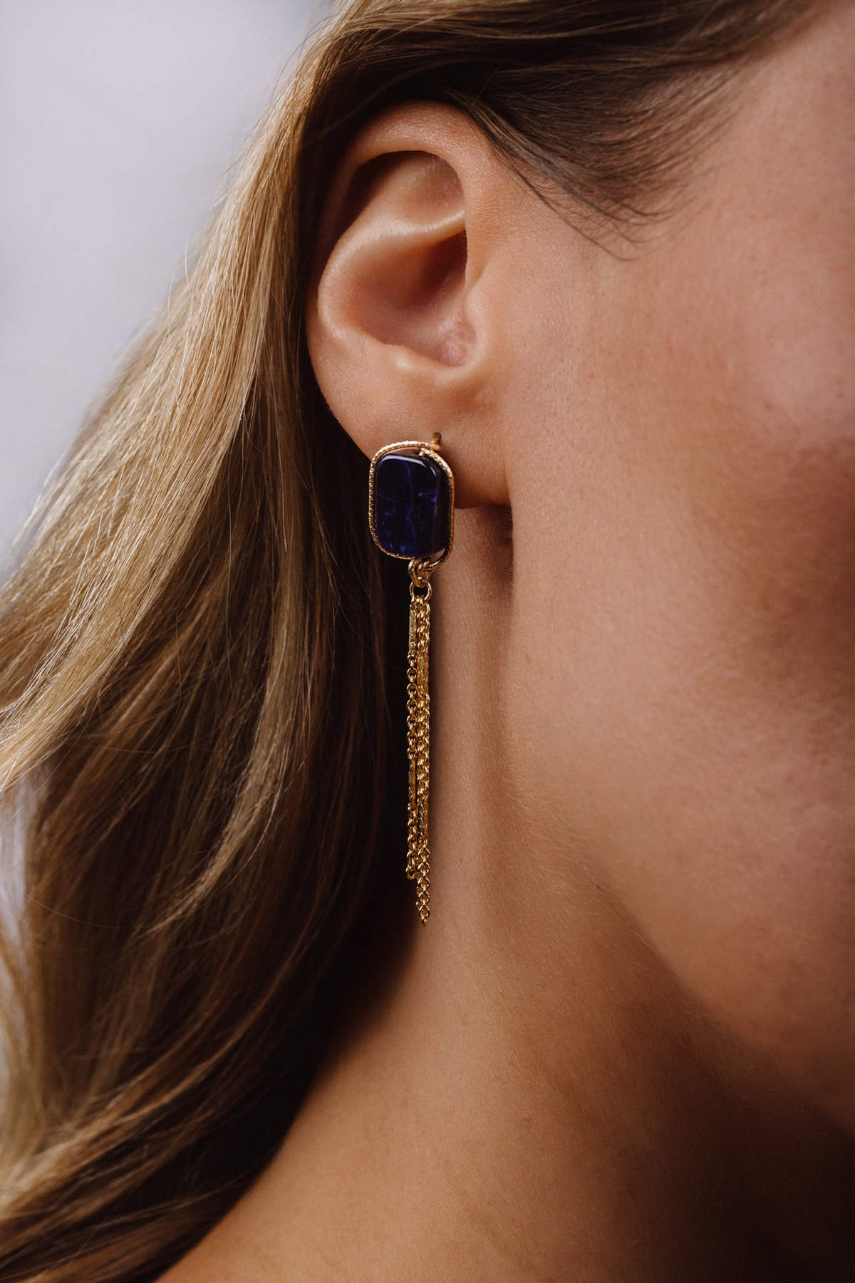 Louise Earrings - Chain