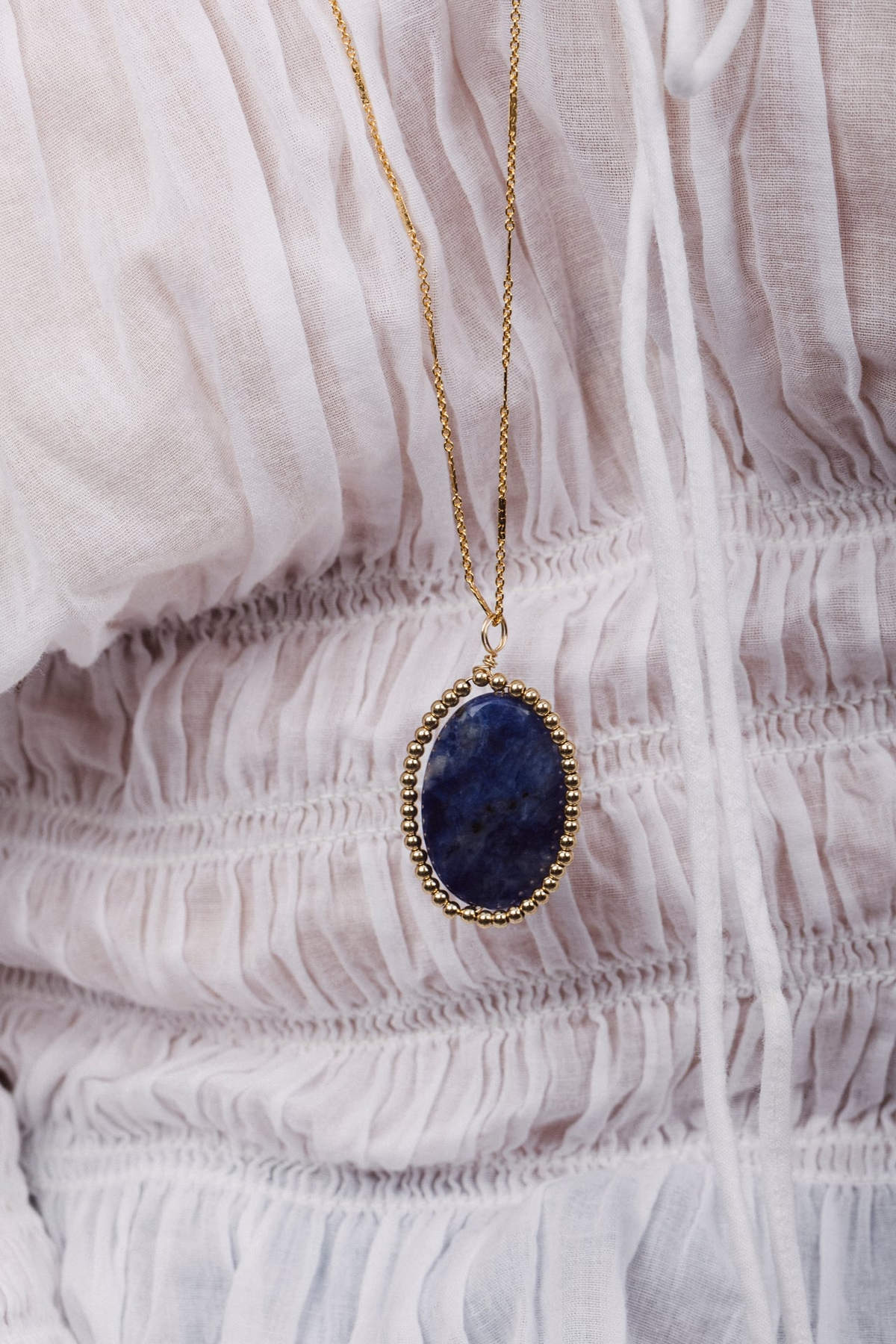 Joséphine Pendant - Sodalite