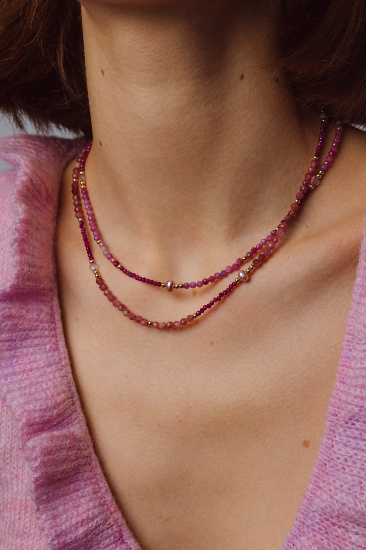 Queen Necklace 80cm - Grenadine