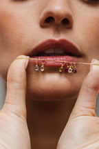 Mia Pendant - 18k Gold - Ruby