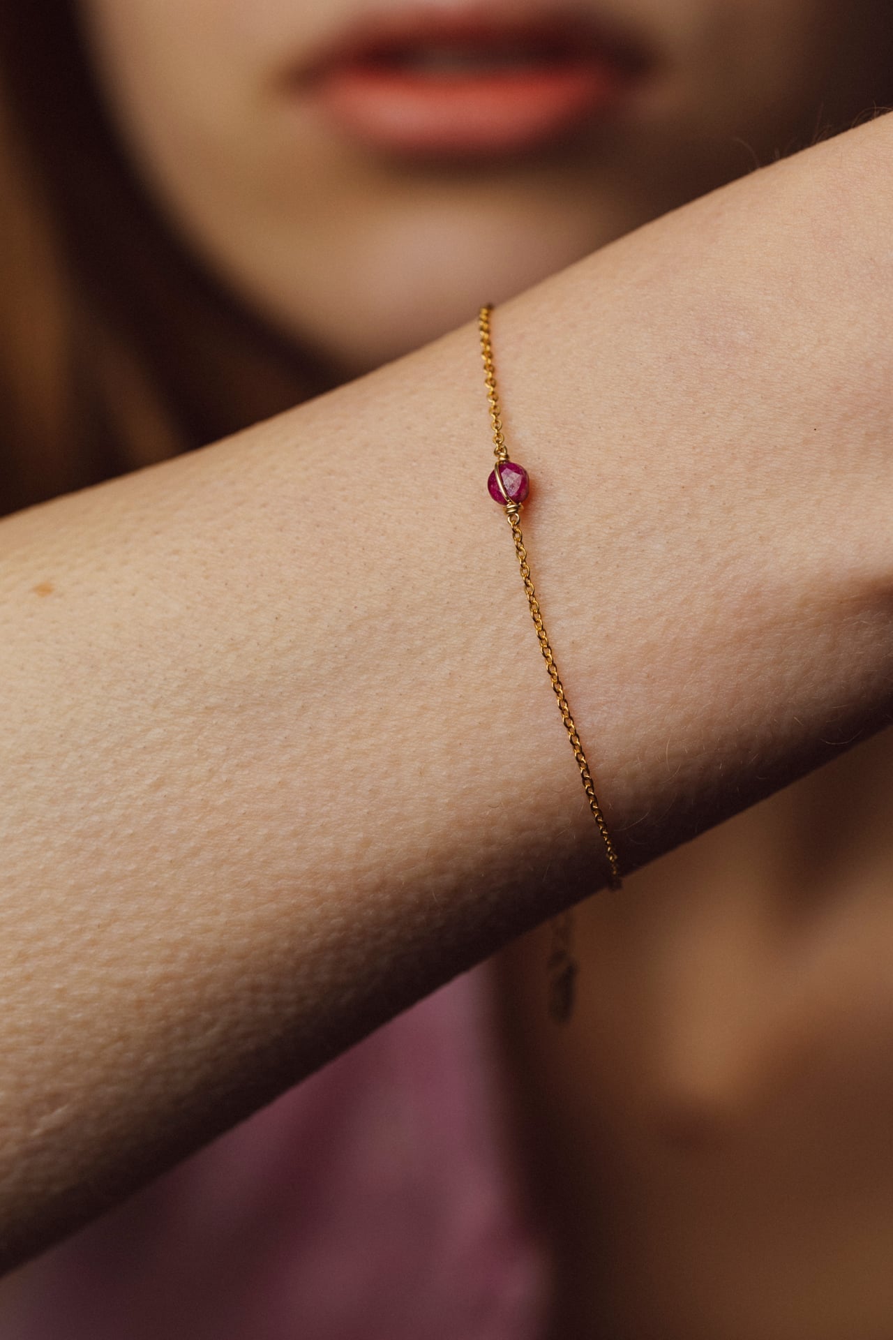 Stella Bracelet - Ruby
