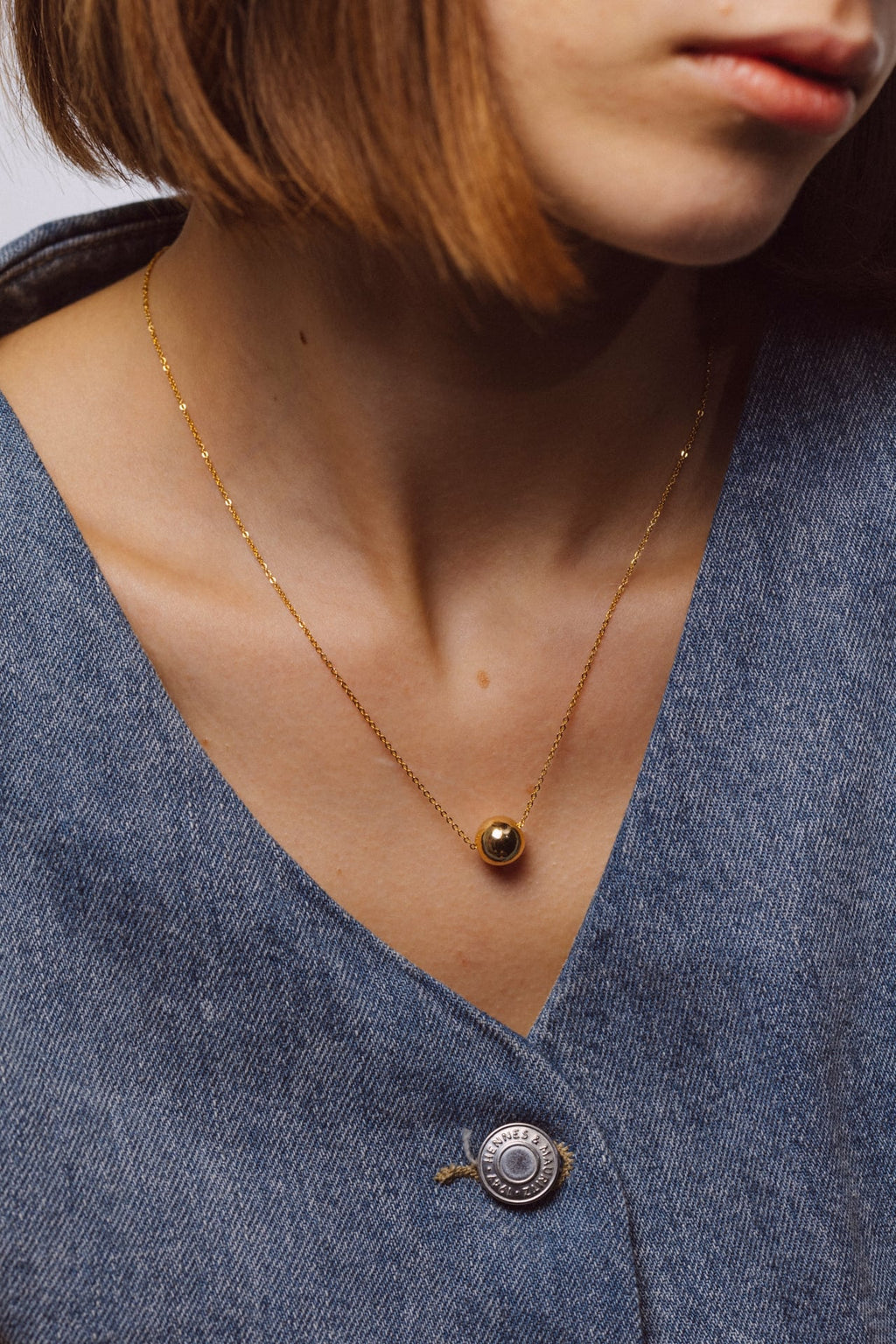 Stella Long Necklace - Gold