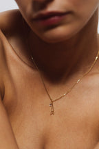 Mia Pendant - 18k Gold - White Diamond