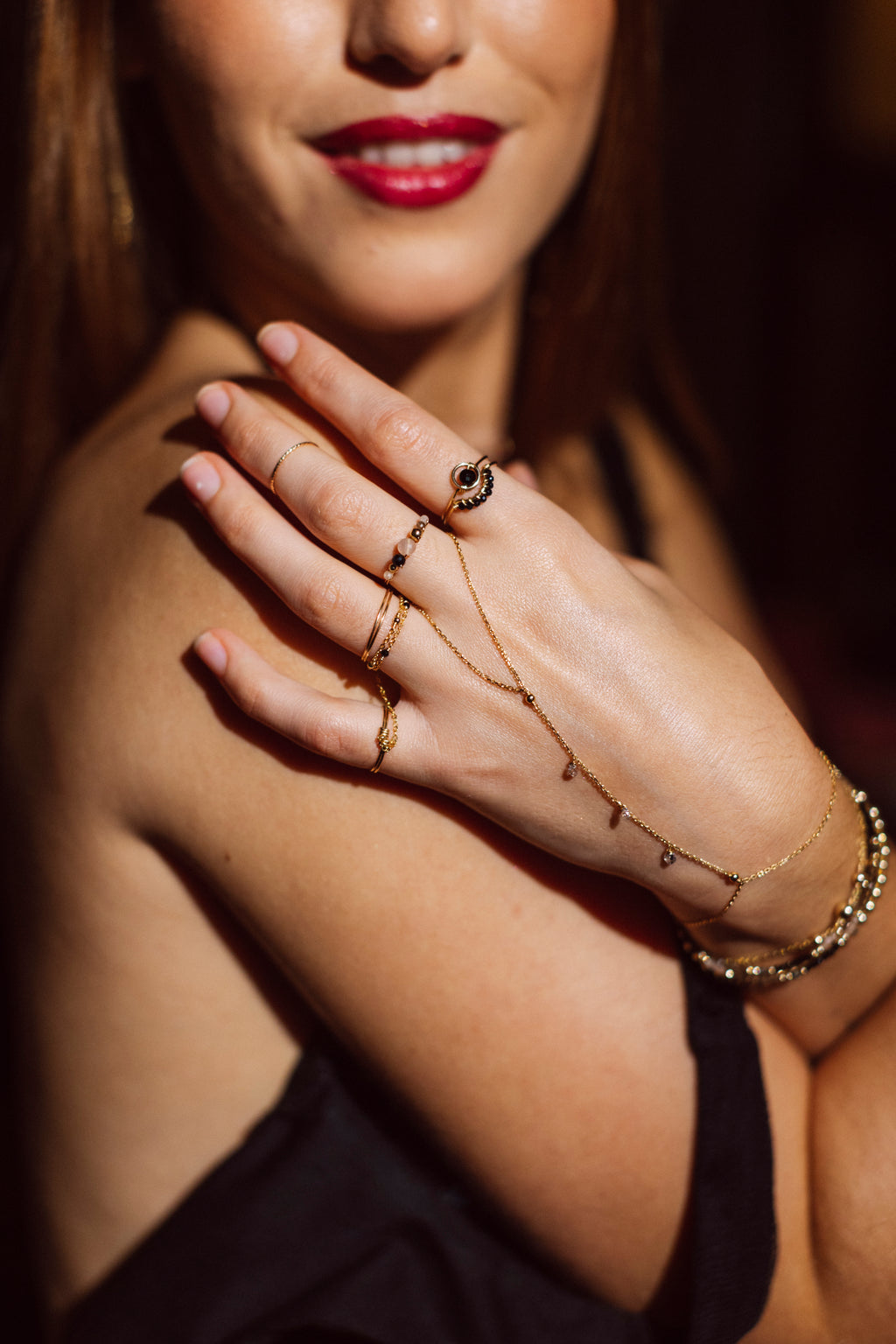 Frida Ring - Ruby