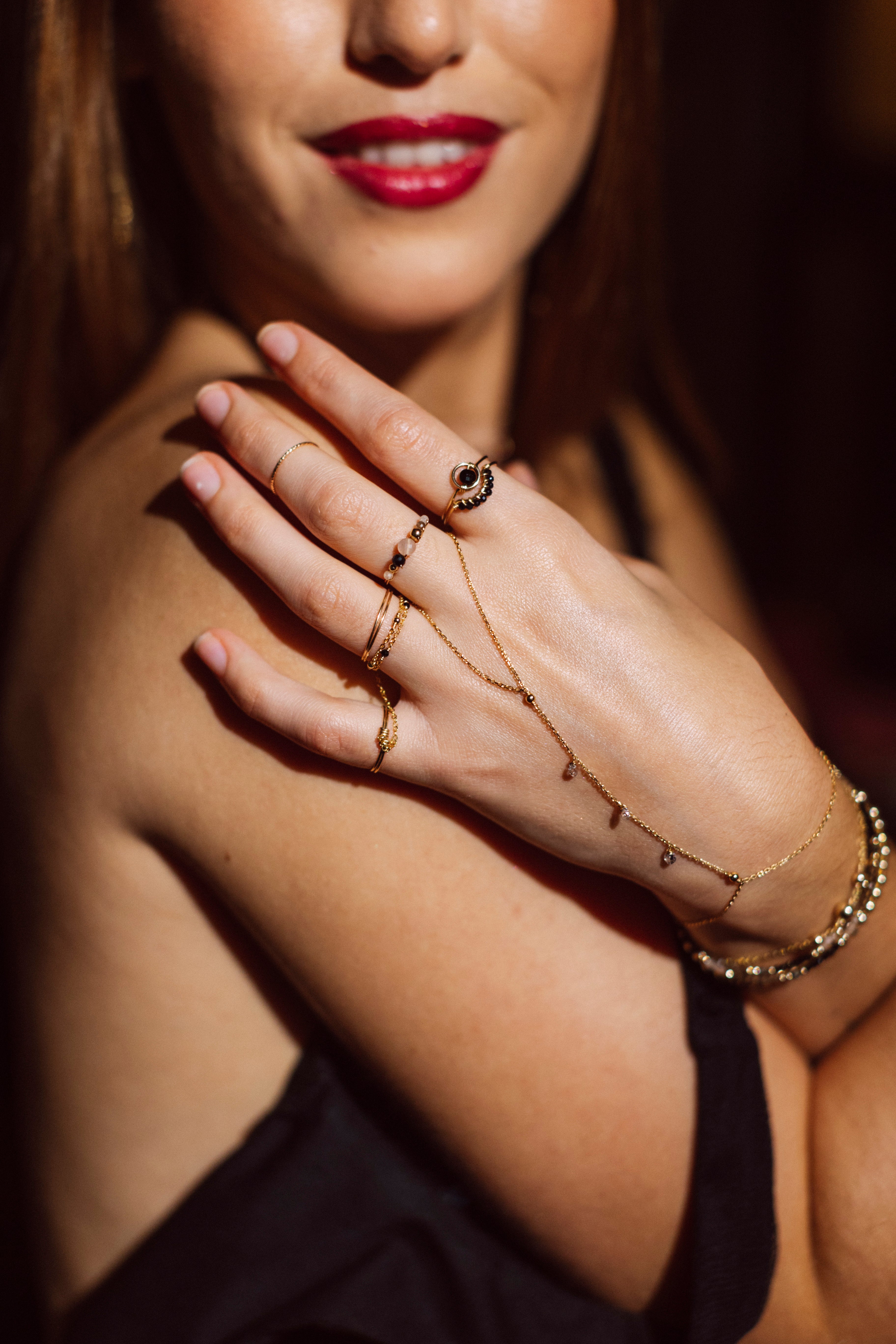 Frida Ring - Ruby