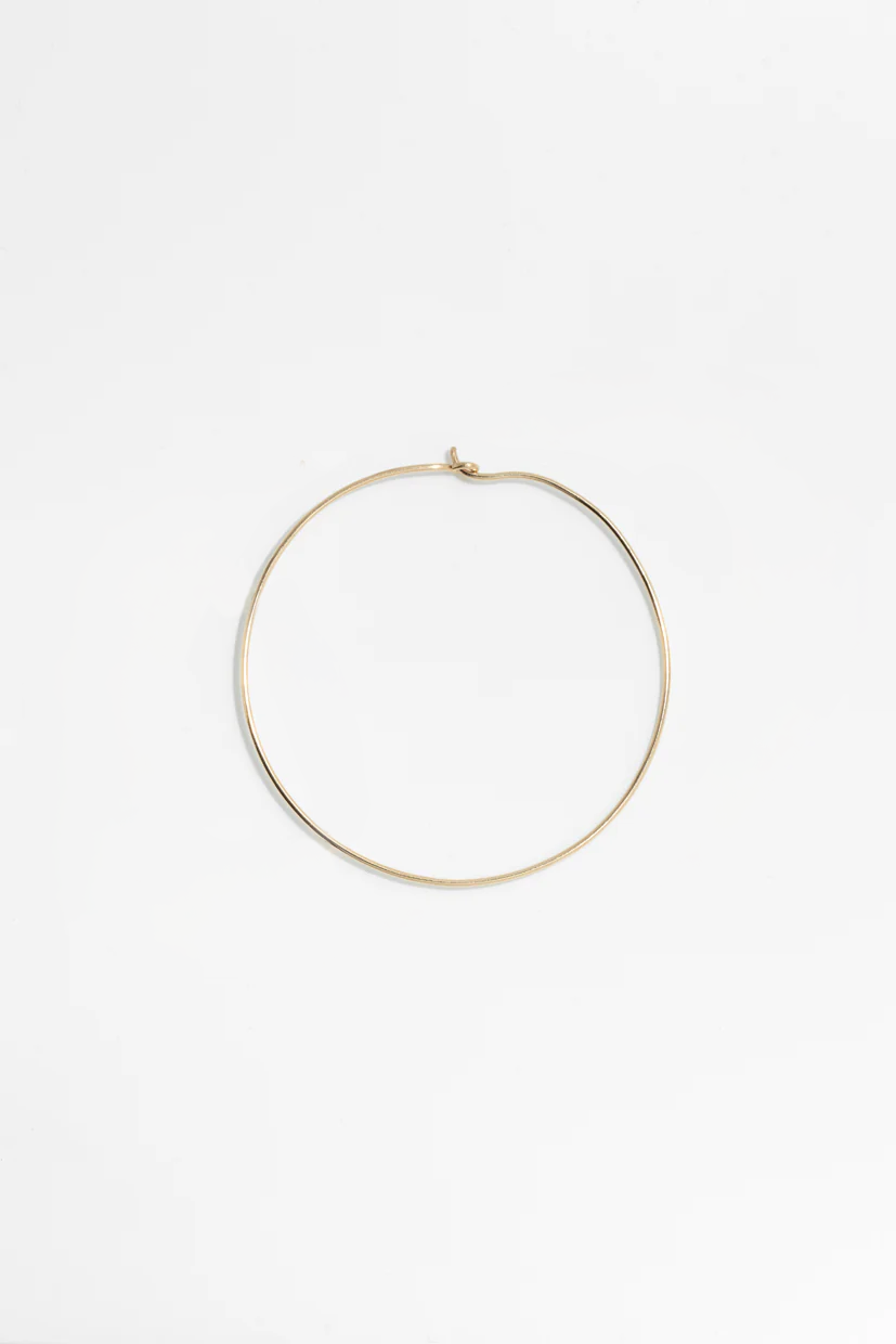 Maxi Sia Hoops – 750‰ Gold