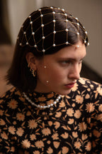 Toison Dorée head jewelry - Cultured pearls