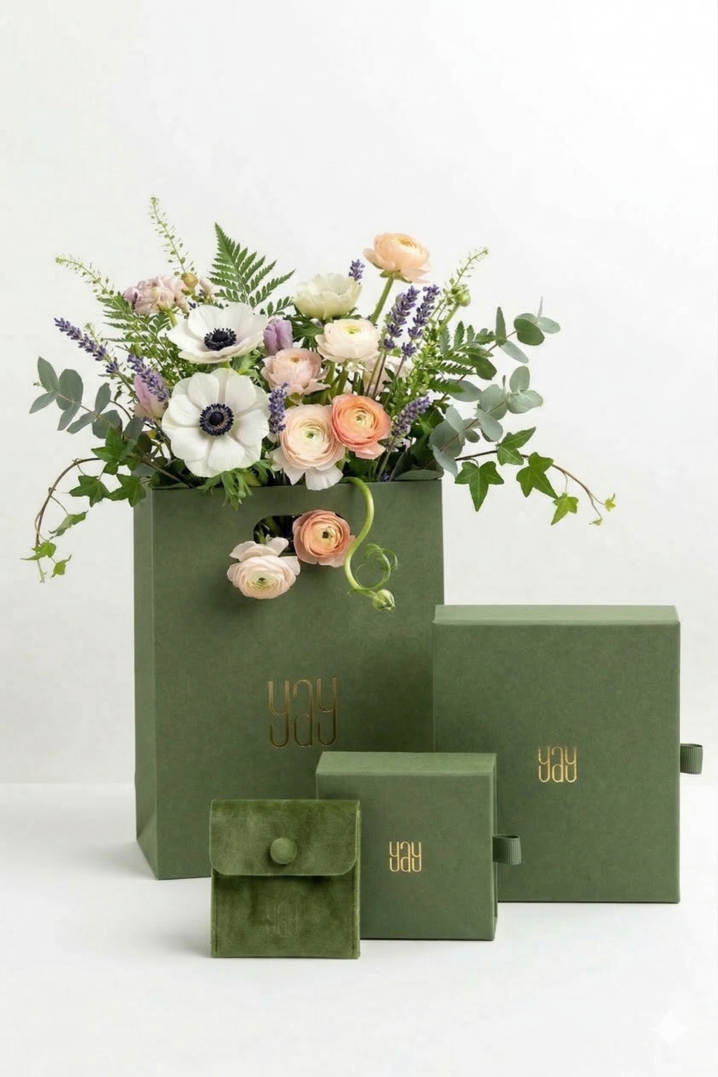 Medium box - green