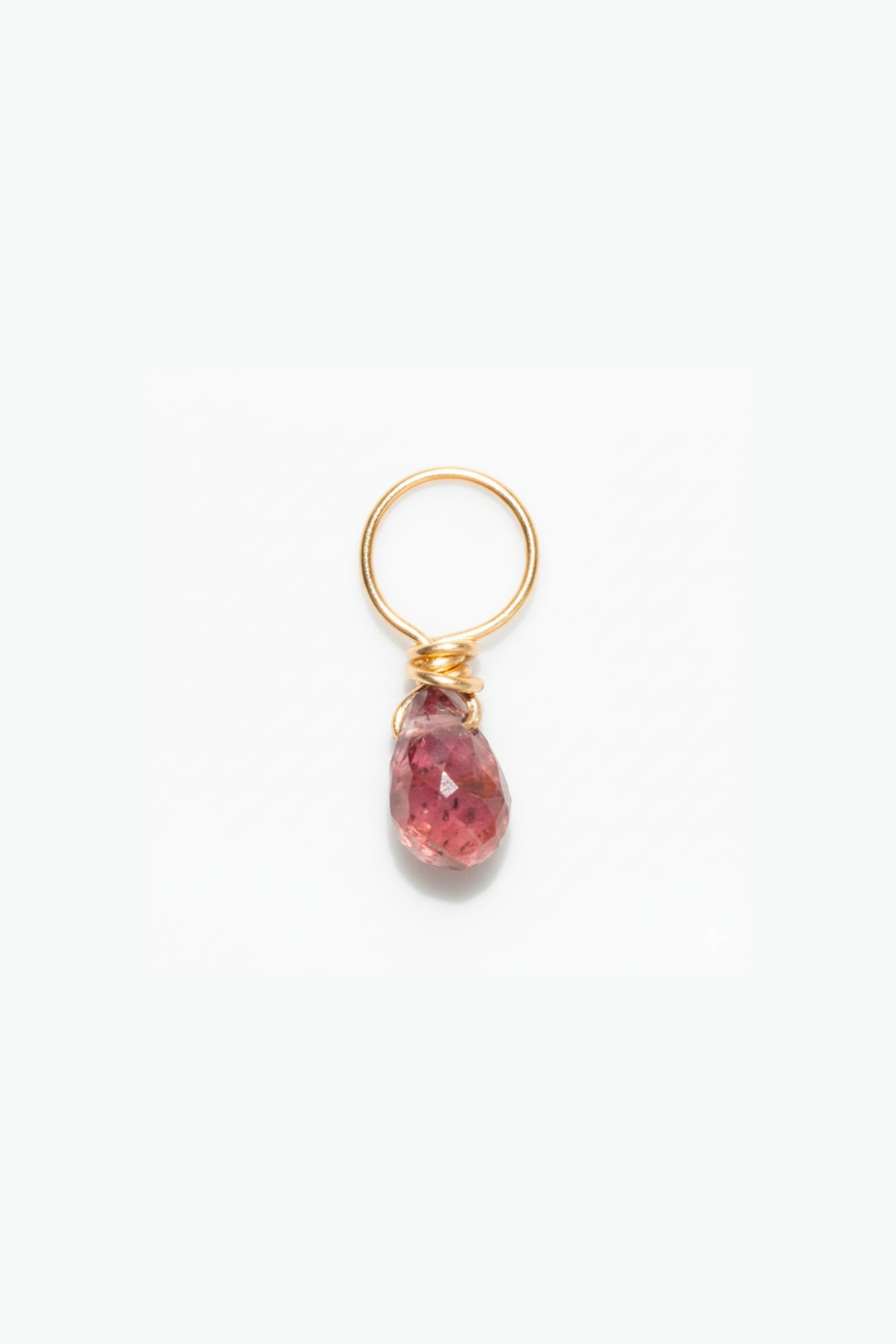 Mia Pendant – 750‰ Gold – Red Sapphire