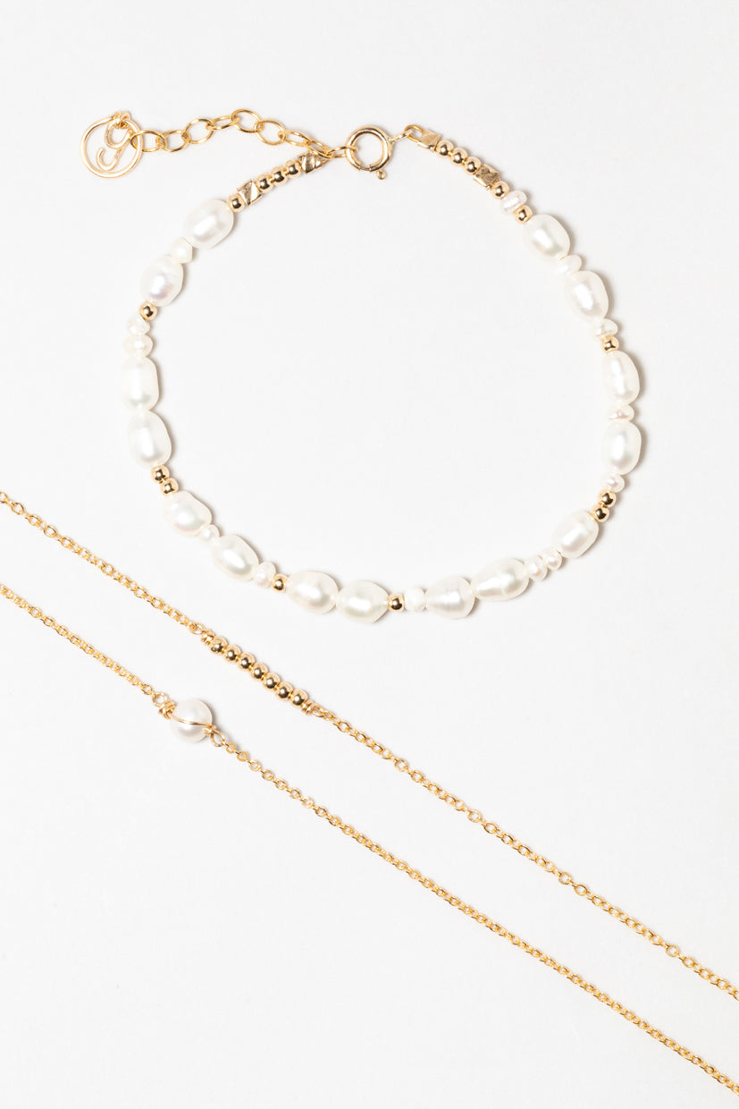 Trio bracelet box - Cultured pearl