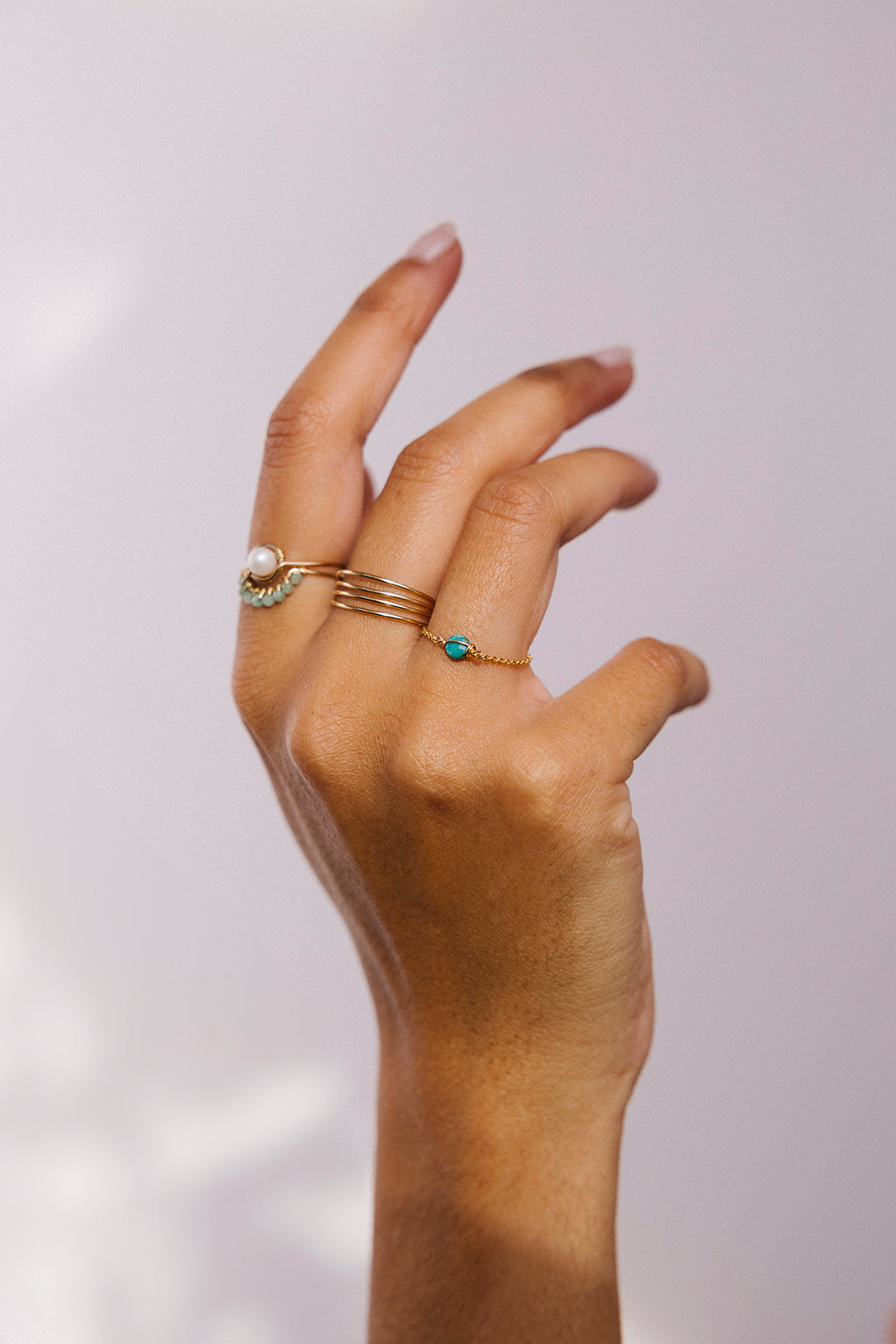 Essential multi-row ring