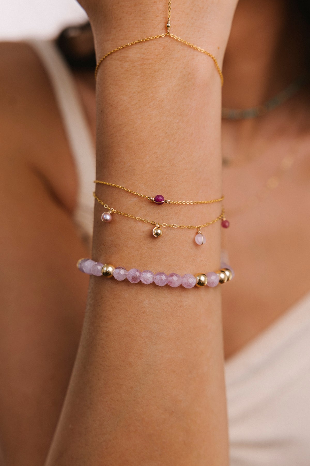 Stella Bracelet - Ruby