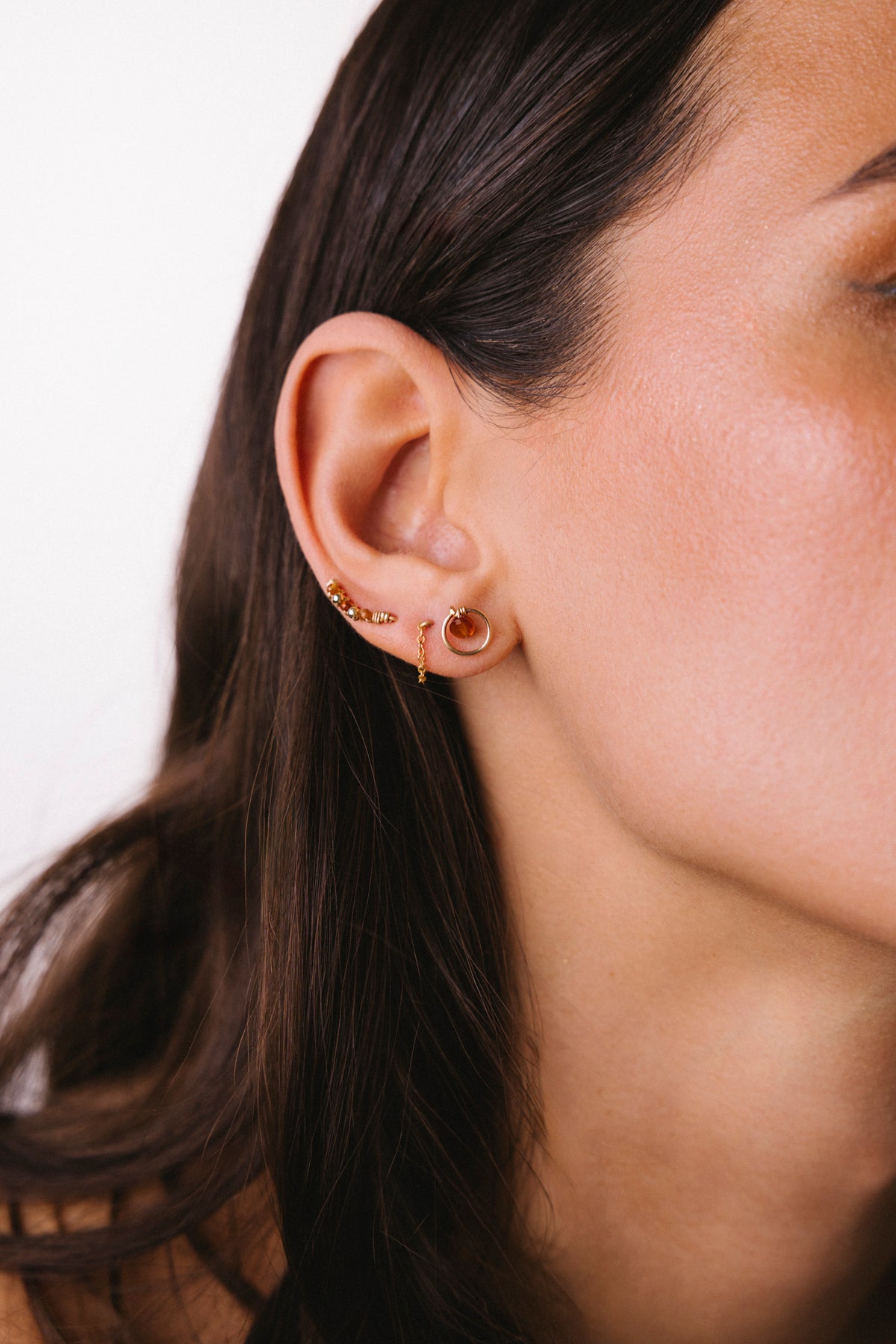Chain earrings
