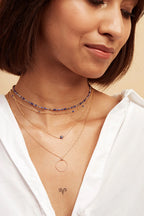 Stella Necklace - Sapphire