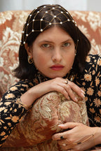 Toison Dorée head jewelry - Cultured pearls