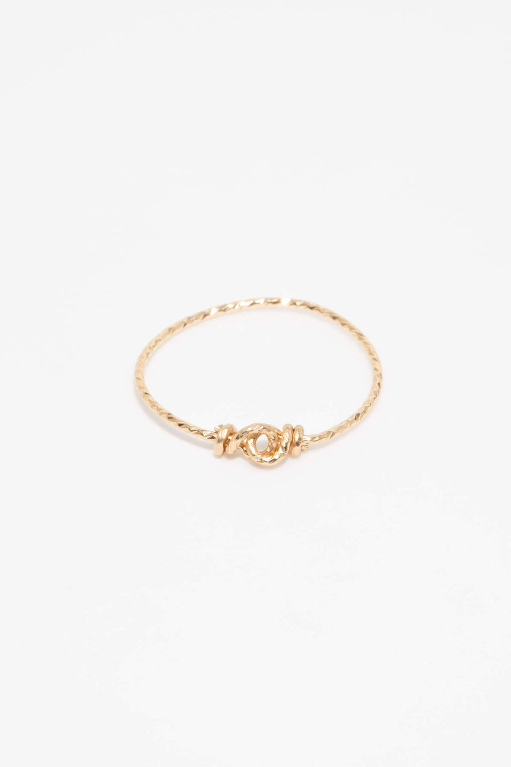 Knot ring - sparkle
