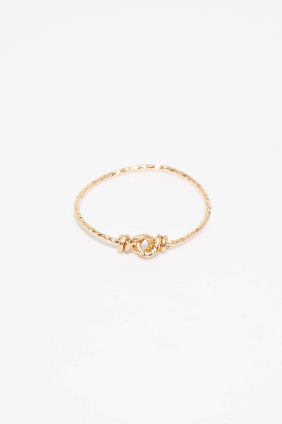 Knot ring - sparkle