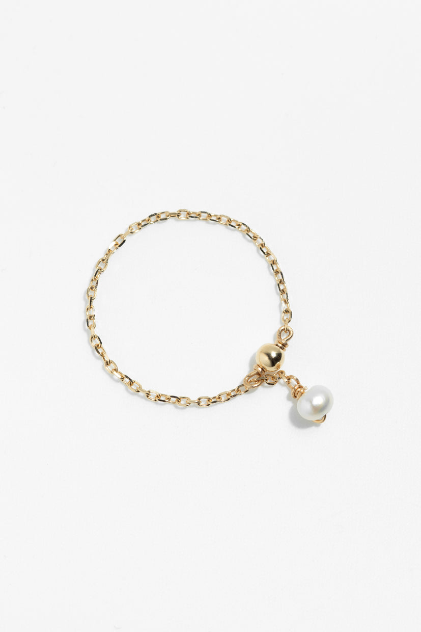 Mia Ring – 750‰ Gold – Cultured Pearl