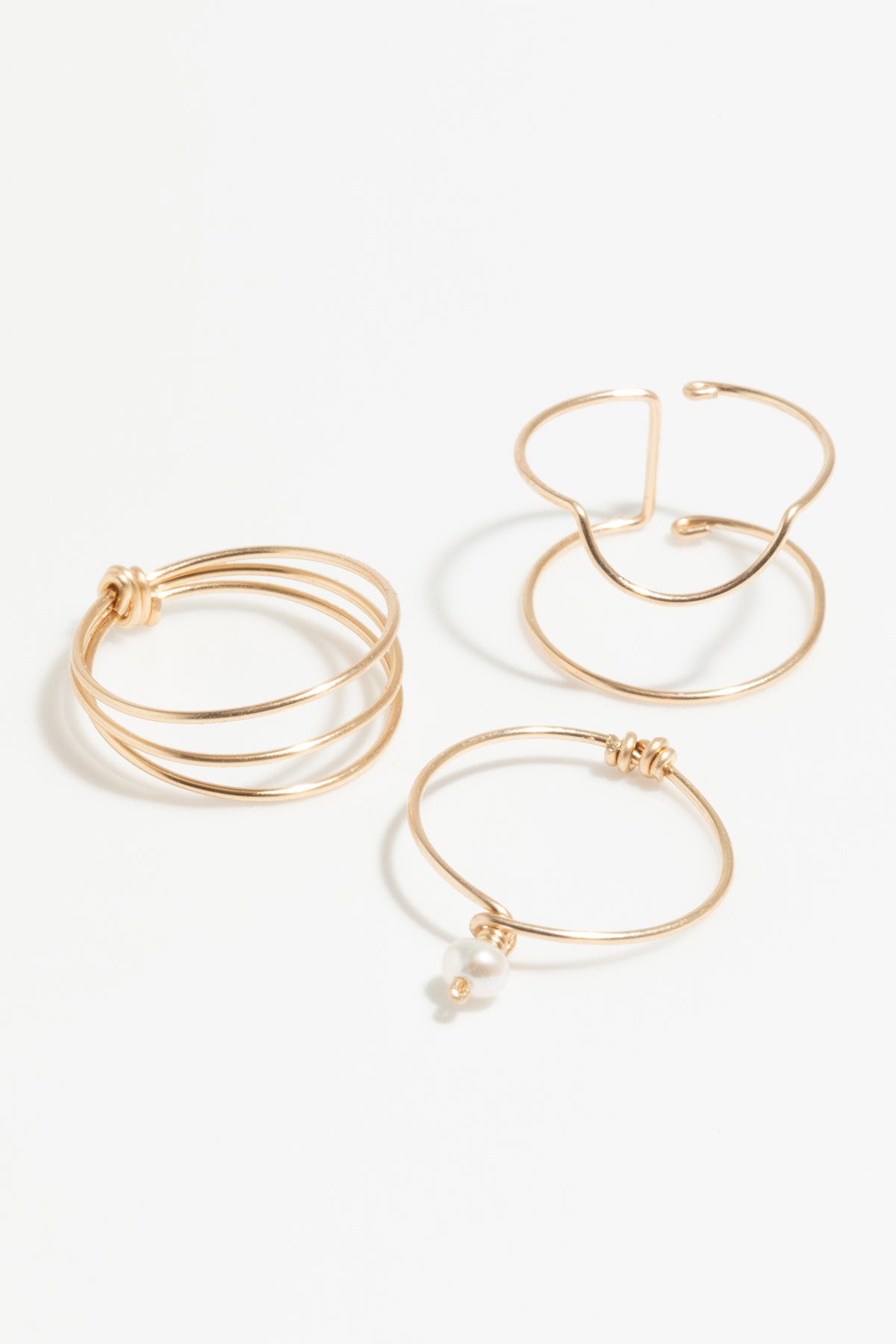 Multi-row phalanx ring