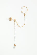 Cléa Earring – 750‰ Gold – White Diamond