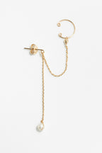 Cléa Earring – 750‰ Gold – Cultured Pearl