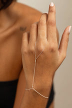 Chain hand jewel - Silver