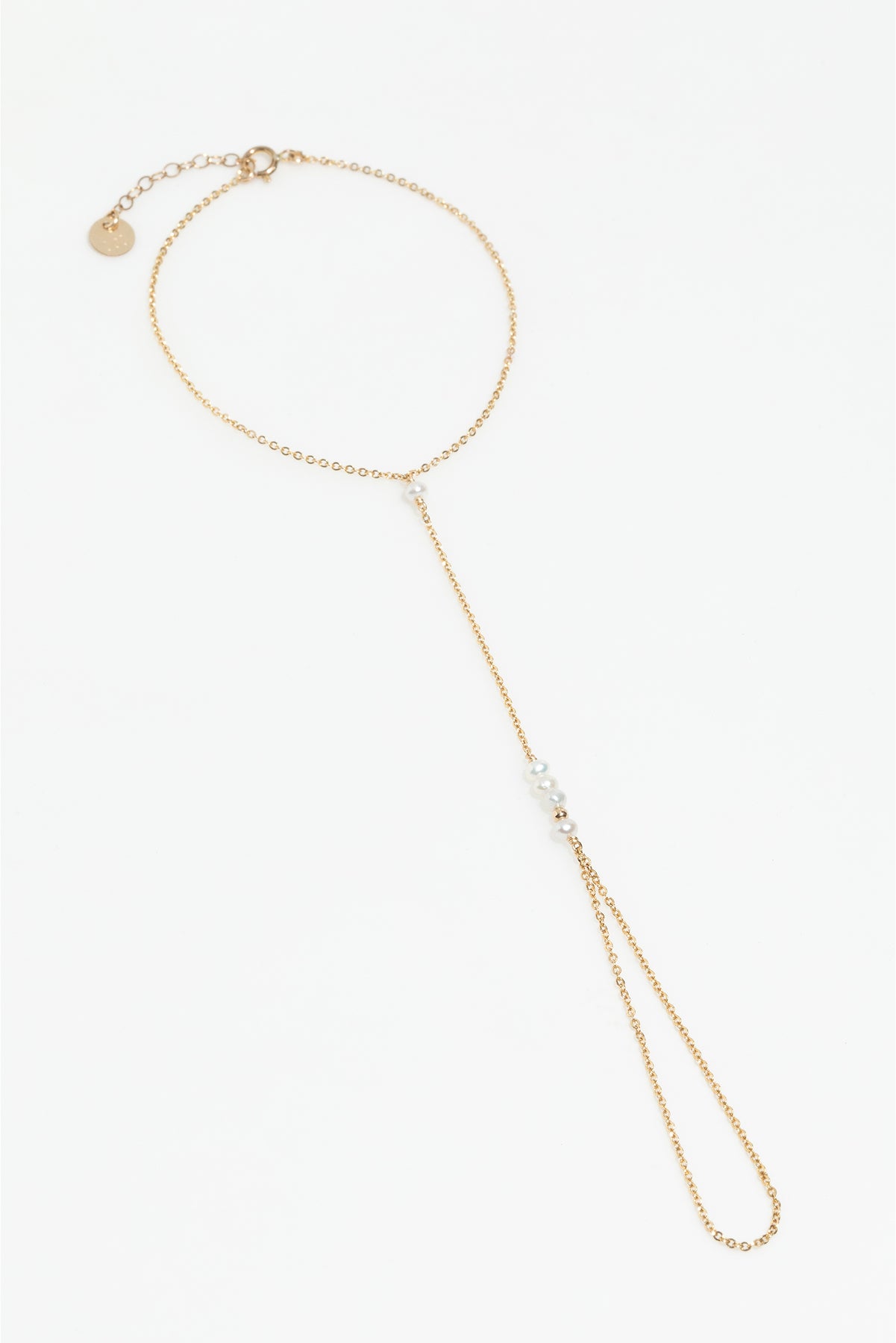 Théa hand jewel - Cultured pearls