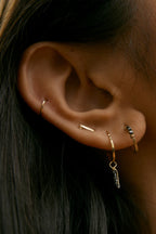 Helix piercing ring - 750‰ Gold