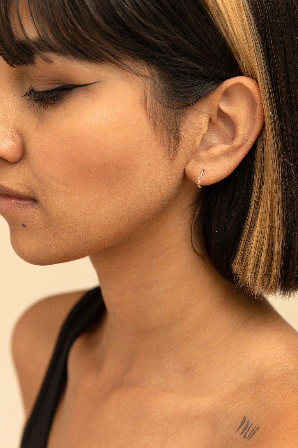 Chain earrings - Silver