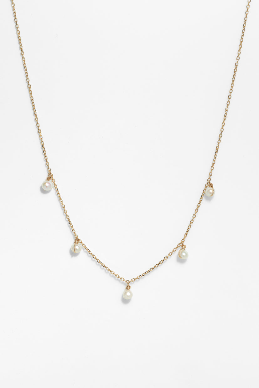 Sofia Necklace – 750‰ Gold – Cultured Pearl