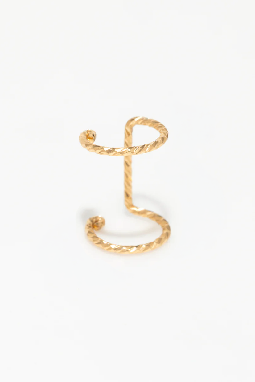 Fake double helix piercing - Eclat