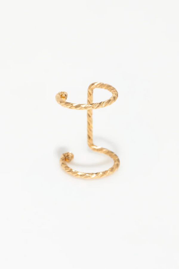 Fake double helix piercing - Eclat