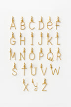 Personalized letter necklace